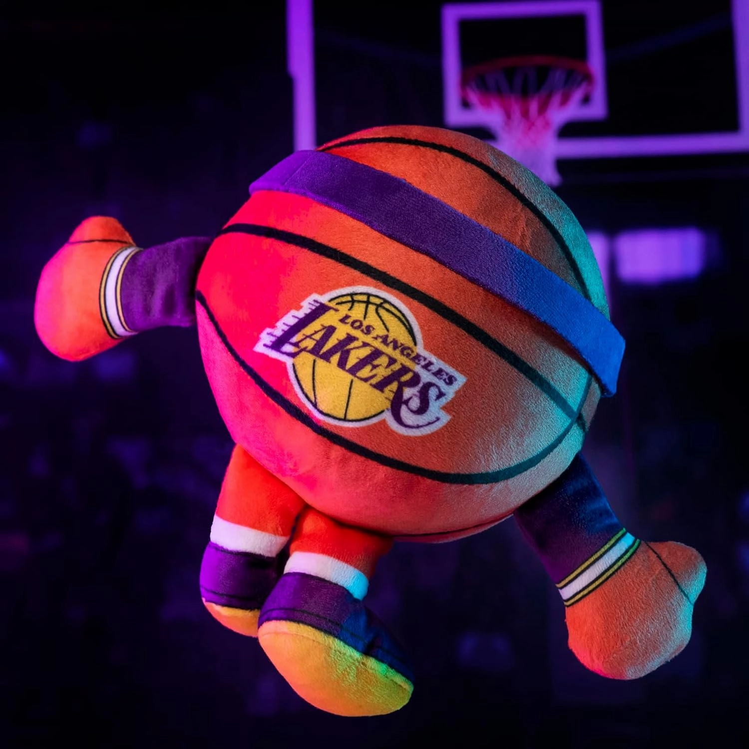 Bleacher Creatures Los Angeles Lakers 8" Kuricha Basketball Sitting Plush- Soft Chibi Inspired Plush