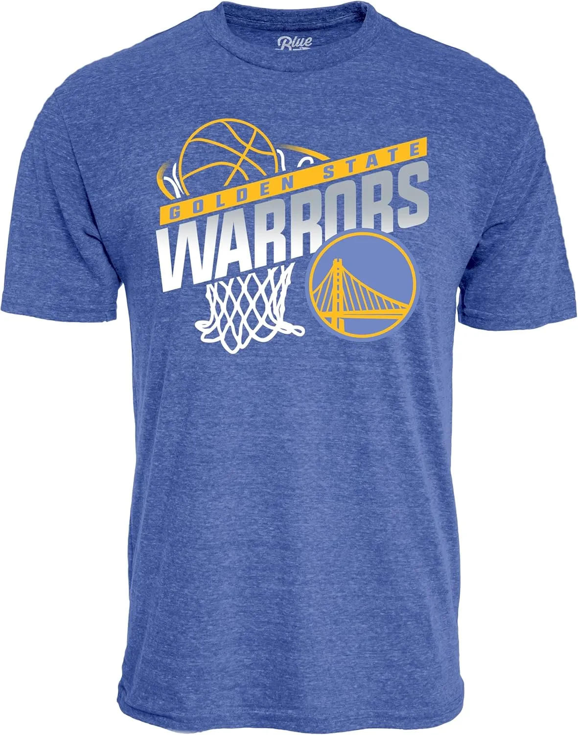Blue 84 Unisex Kid's NBA Officially Licensed Youth Tri-Blend T-Shirt Hoop Team Color