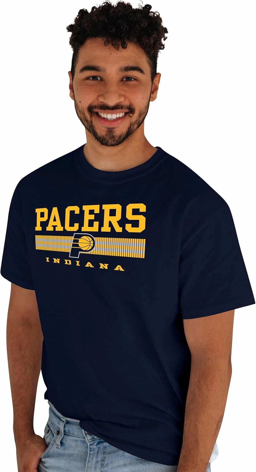 Blue 84 NBA Officially Licensed T-Shirt Basketball Team Color