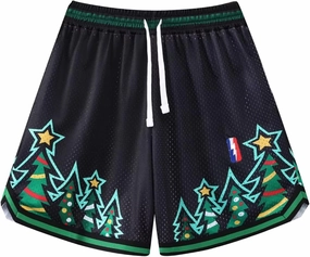BOOMLEMON Men's Basketball Shorts Gym Training Workout Athletic Shorts Mesh Graphic Print Running Short Pants