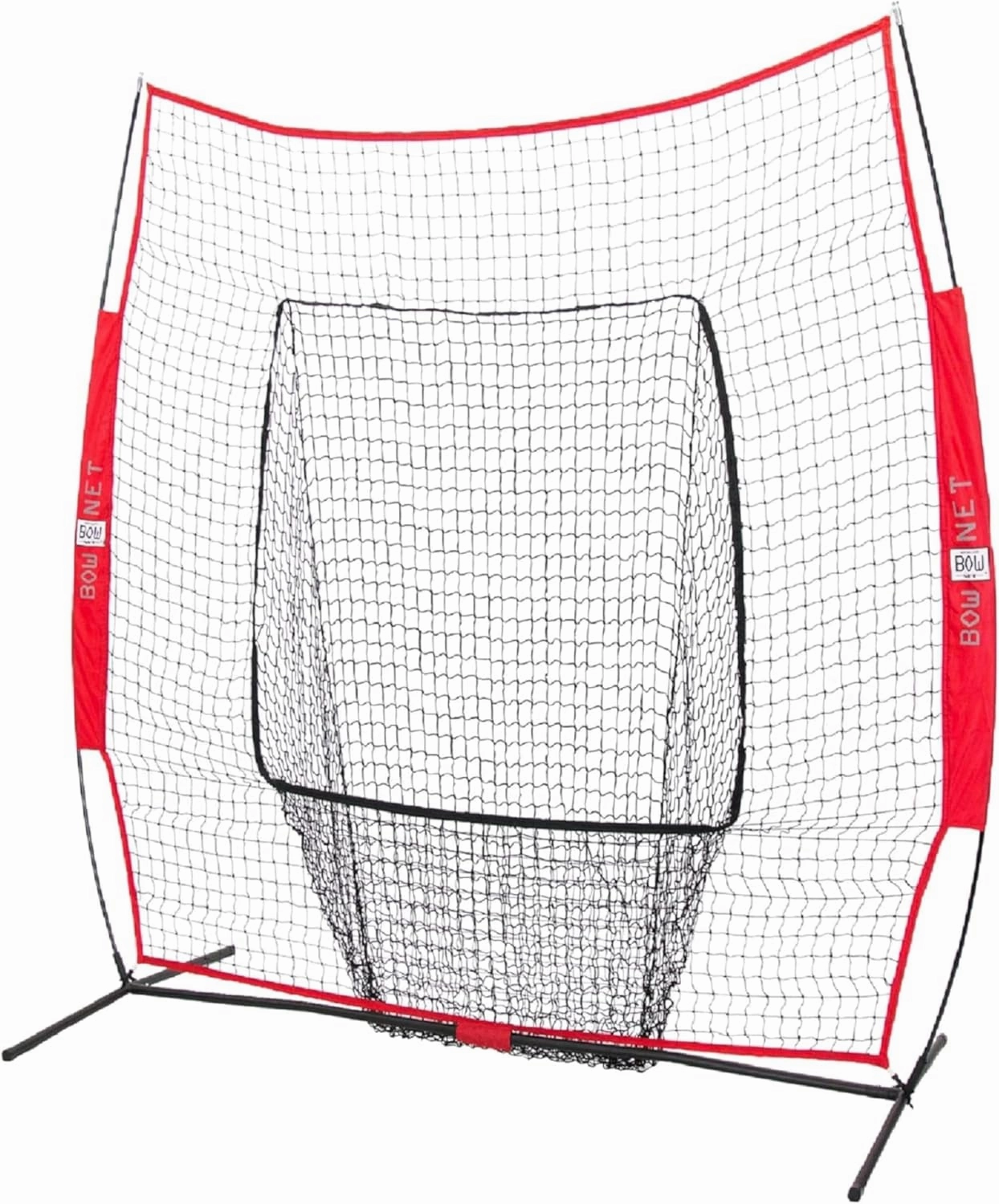 Bownet Big Mouth Replacement Netting 7x7, Red, Net Only