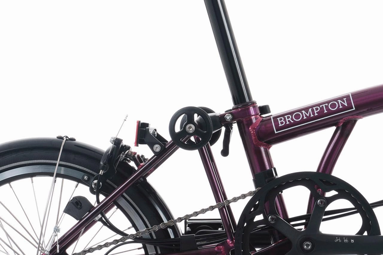 Brompton Folding Commuter Bike C Line 12-Speed | Compact, Lightweight, Urban Bike for Adults