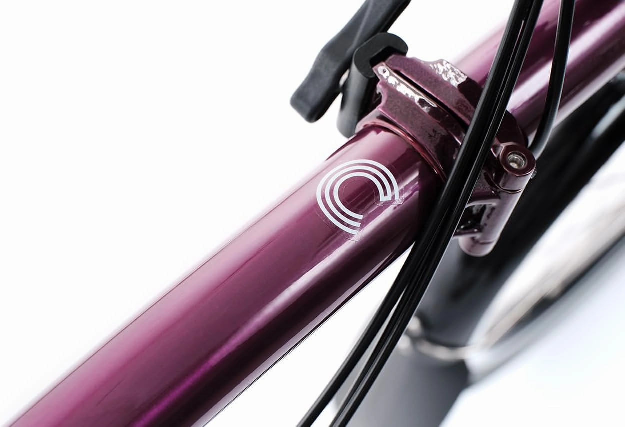 Brompton Folding Commuter Bike C Line 12-Speed | Compact, Lightweight, Urban Bike for Adults