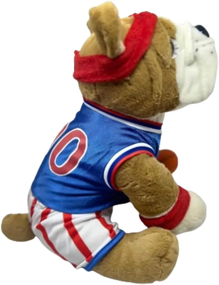 Buddy The Bulldog Stuffed Animal 16 inch Plush Toy with All-Stars Basketball Uniform – Soft Cuddly Sports Bulldog Plushie with Jersey and Shorts Gift for Kids, Fans, Collectors