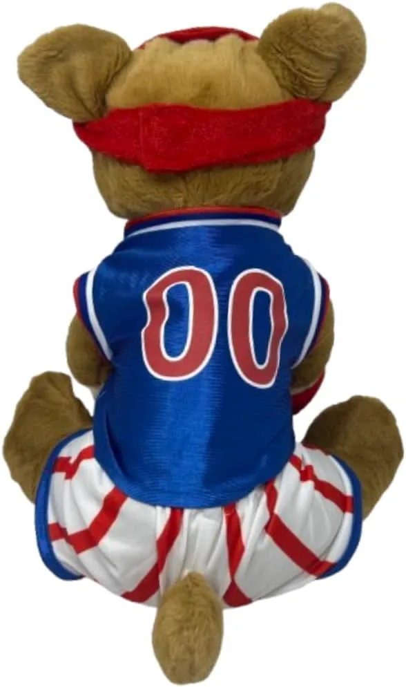 Buddy The Bulldog Stuffed Animal 16 inch Plush Toy with All-Stars Basketball Uniform – Soft Cuddly Sports Bulldog Plushie with Jersey and Shorts Gift for Kids, Fans, Collectors