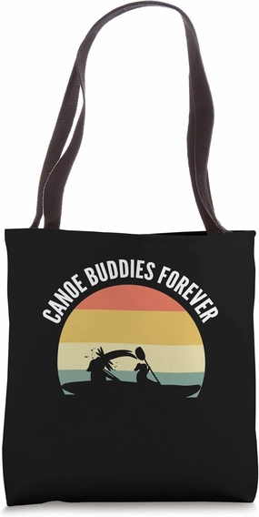 Canoe Buddies Forever Athlete Tote Bag