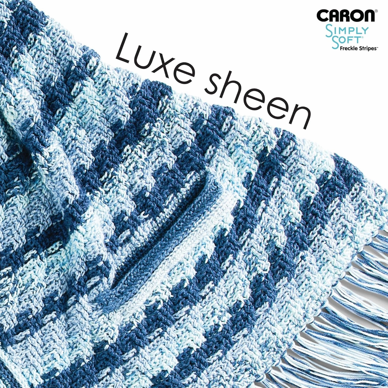 Caron Simply Soft Freckle Sienna Yarn - 3 Pack of 5oz/141g - Acrylic - #4 Worsted (Medium) - 235 Yards - Knitting & Crochet