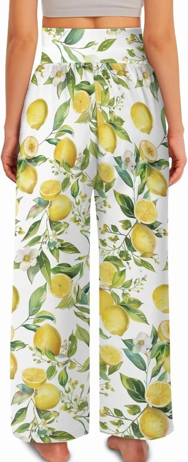 Casual Pants Women Wide Leg Dress Pants High Waisted Loose Fit Work Travel Trousers with Pockets S-3XL