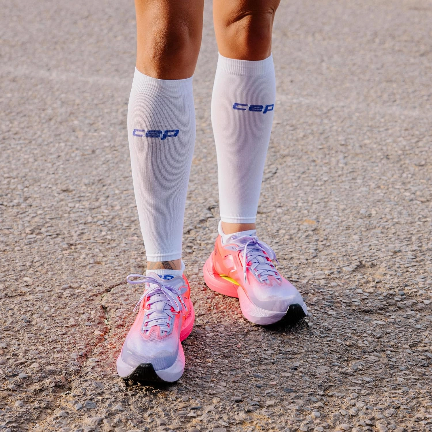 CEP Womens Core Run Ultralight 20-30 mmHg Calf Sleeves – Performance Compression Support, Quick-Dry for Running