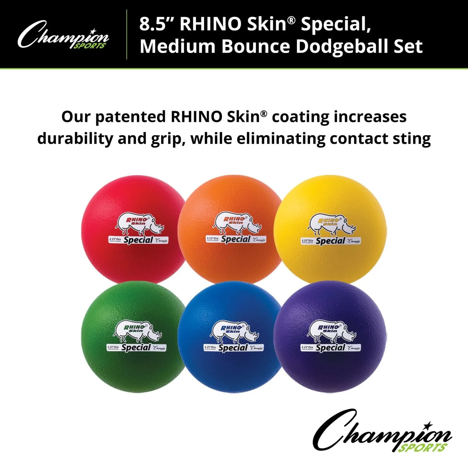 Champion Sports Rhino Skin Special Playground Ball