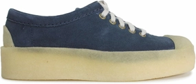 Clarks Originals Womens Tor Hoop Suede Navy Shoes 9.5 US