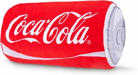 Coca-Cola 15" Novelty Plush Can, Dorm Decor, Squishy Soft Throw Pillow, Collector Toy