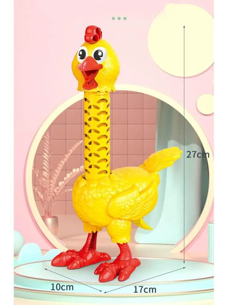 Colorful Feather Chicken Toy - DIY Fun Pet Plaything