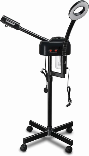 Compatible with 2 in 1 Facial Steamer with 5X Magnification Light, Deep Cleaning for Home Beauty