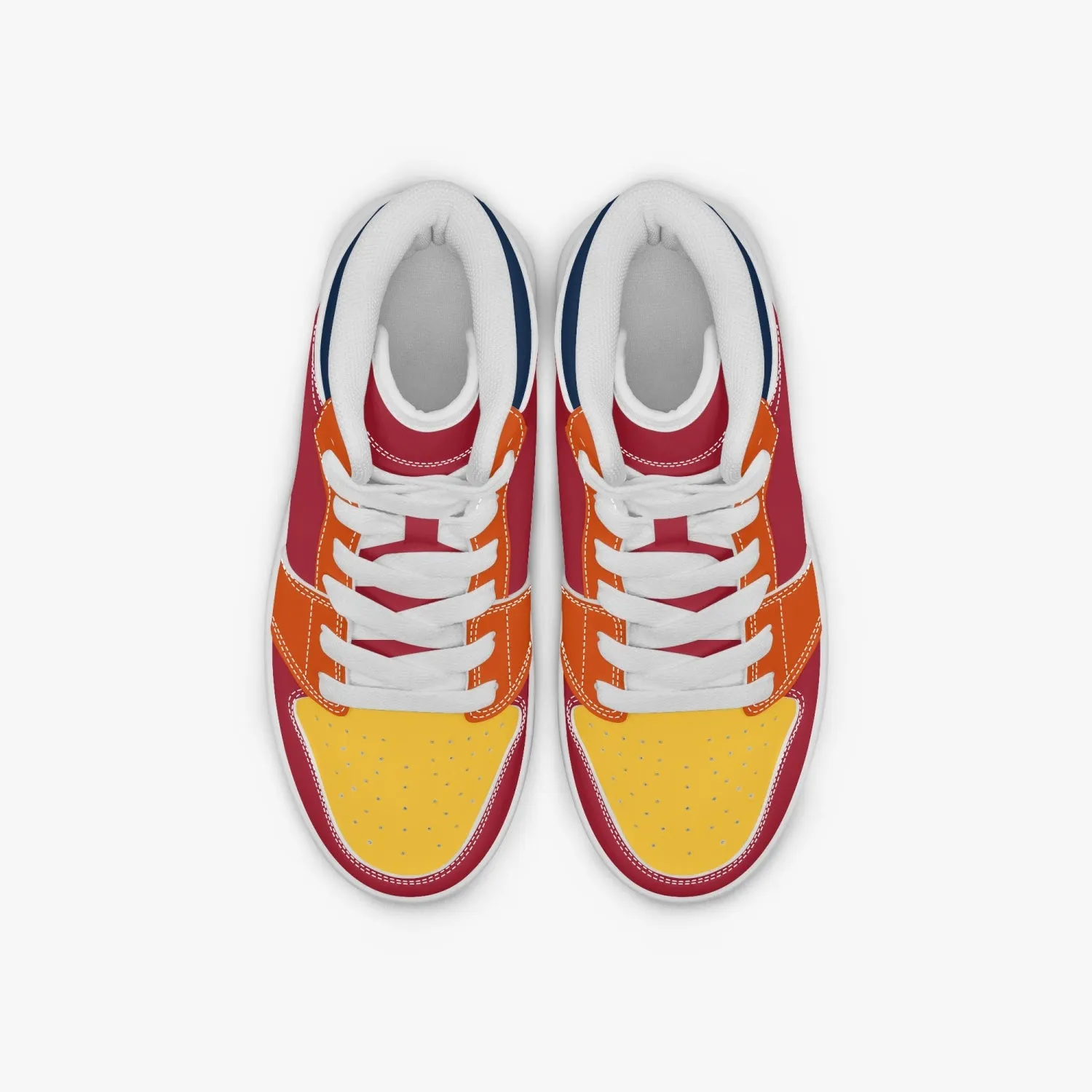 Connecticut Sun Fan Unofficial High-top Shoes, sneakers, trainers Unisex for Kids 860 Girls' High-Top Basketball Shoes by Niche Era