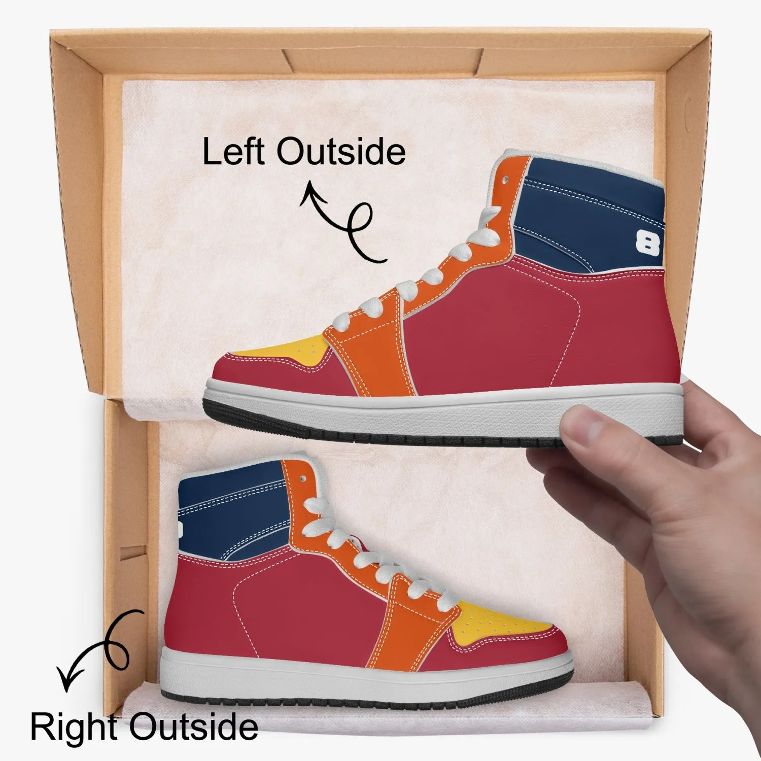 Connecticut Sun Fan Unofficial High-top Shoes, sneakers, trainers Unisex for Kids 860 Girls' High-Top Basketball Shoes by Niche Era