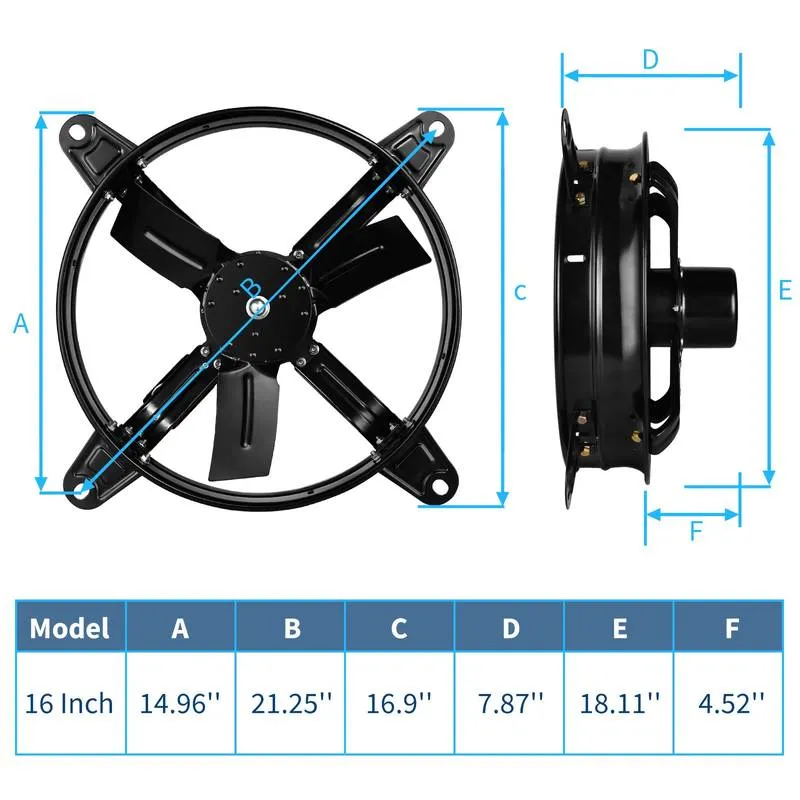 CoolBreeze Attic Fan with Smart Thermostat