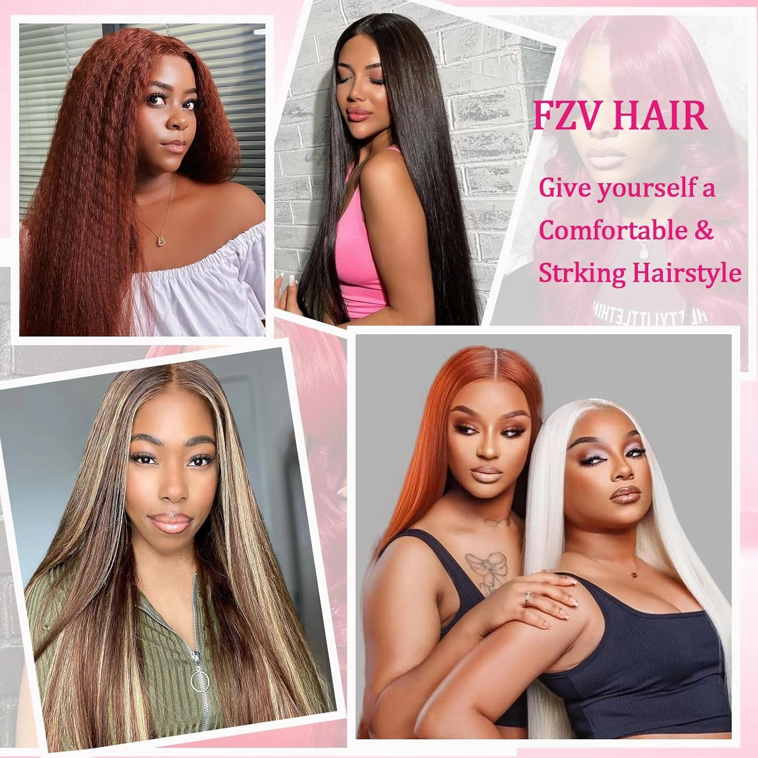 Copper Human Hair Clip Ins 8pcs 120g Colorful Kinky Straight Clip in Hair Extensions Real Hair Clip in Human Hair for Women Soft Straight Hair Extensions Thick End 22inch