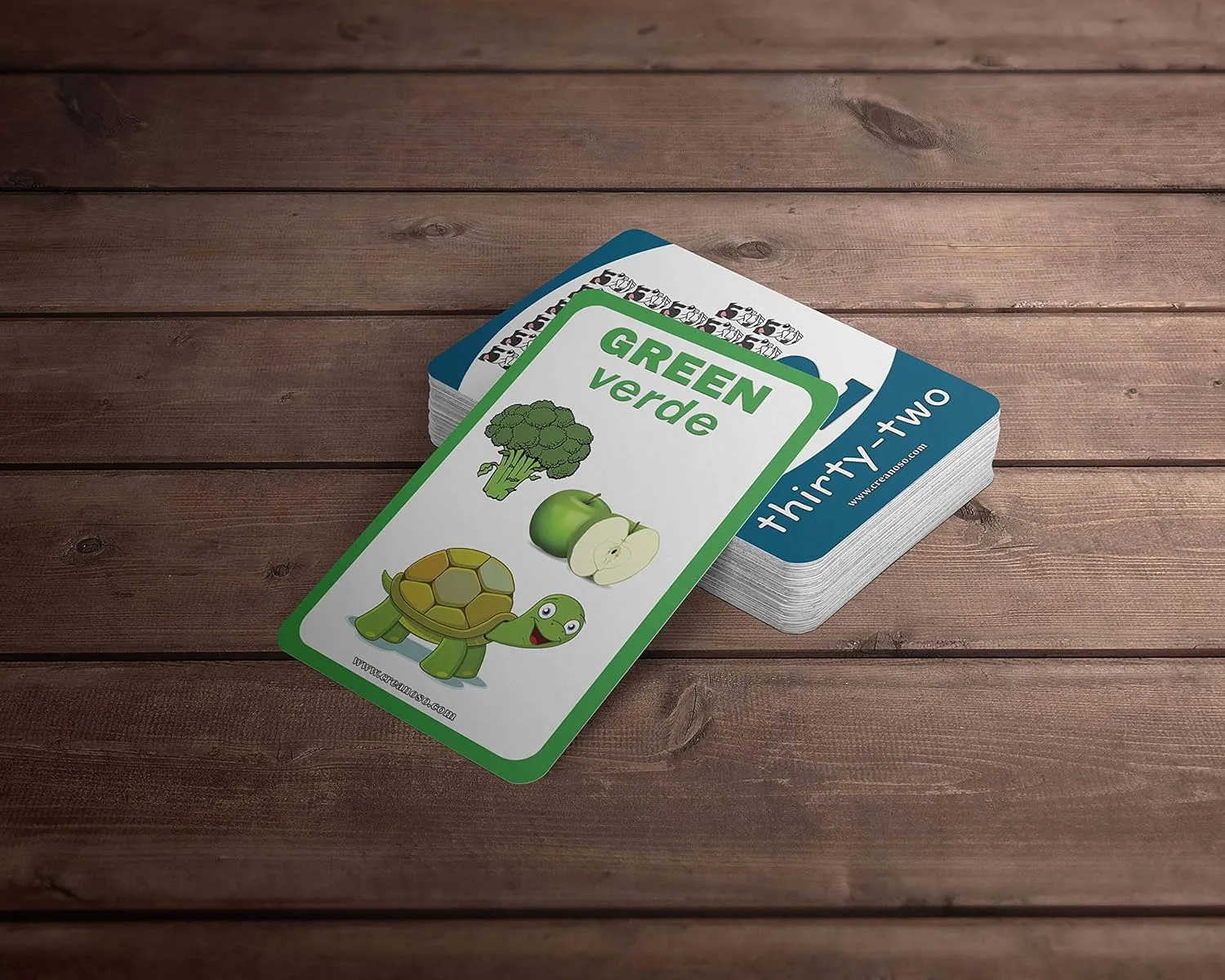 Creanoso US Schools and Learning Flash Cards Series (1-Deck)