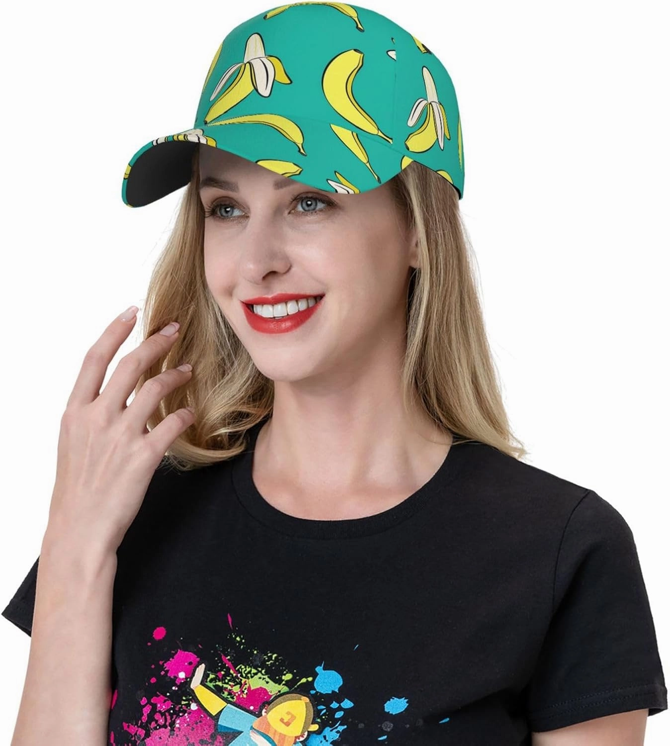 Cute Pig Baseball Cap Men Women Dad Hat Classic Adjustable Plain Hat for Running Workouts and Outdoor Activities All Seasons