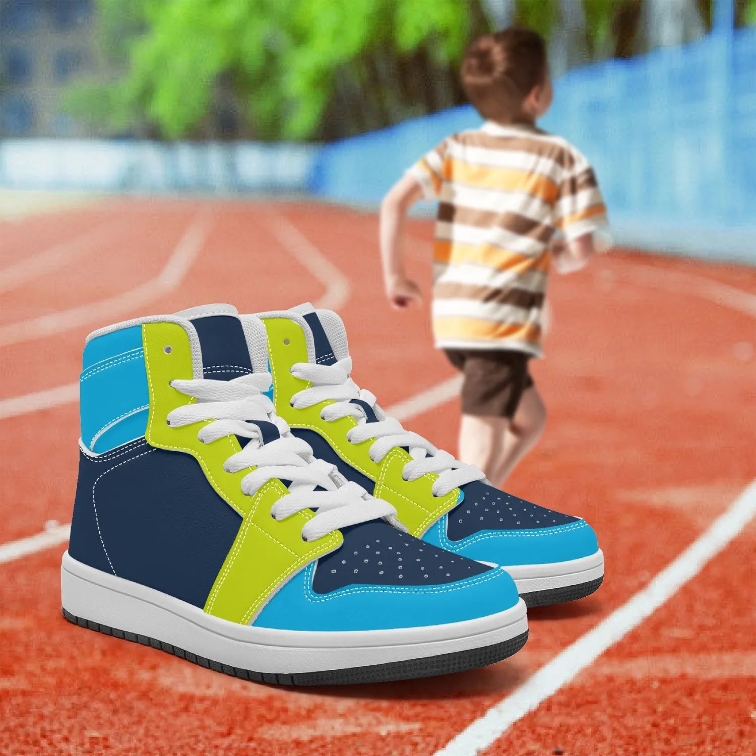 Dallas Wings Fan Unofficial High-Top Shoes, sneakers, and trainers Unisex for Kids 214 Girls' High-Top Basketball Shoes by Niche Era.