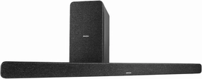 Denon DHT-S517 Sound Bar for TV with Wireless Subwoofer, 3D Surround Sound, Dolby Atmos, HDMI eARC Compatibility, Wireless Music Streaming via Bluetooth, Quick Setup, Wall-Mountable