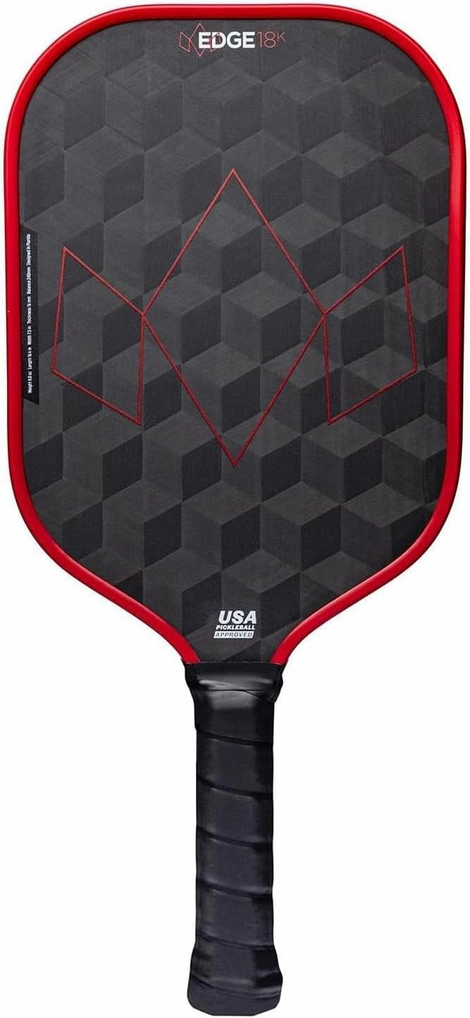 Diadem Edge 18K Pickleball Paddle Series | USAPA Approved | 18K Carbon Fiber Face for Unmatched Spin & Control | Thermoformed & Standard Options | Durable Edge Shield Pro | Multiple Colors & Styles