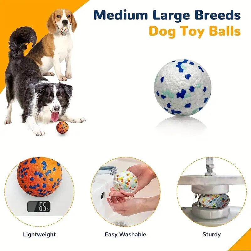 Durable Chew Ball for Teeth Cleaning Fun