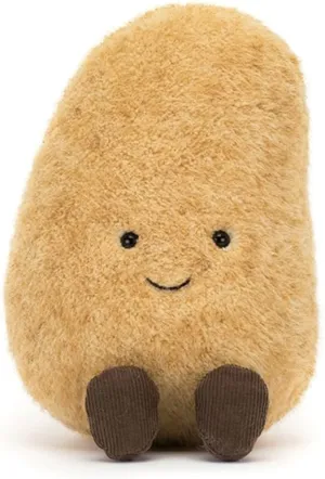 EASELR Cute Potato Plush Toy, 6" Soft Stuffed Doll, Potato Plushies Pillow Gifts for Kids Girlf Friend Birthday1