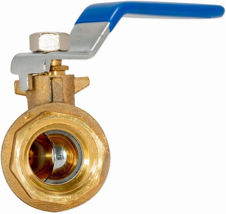 Eastman 3/4 Inch IPS Heavy Duty Full Port Ball Valve, Brass Plumbing Fitting, 20047LF
