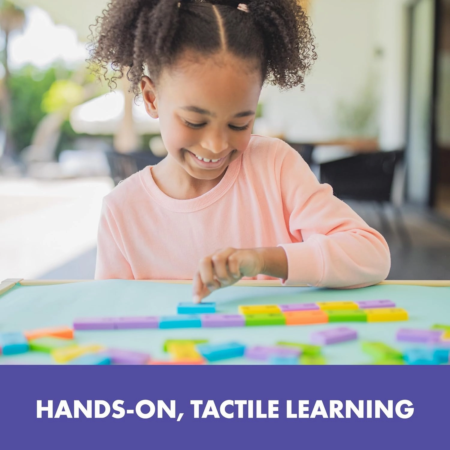 Educational Insights Phonics Dominoes – Short Vowels - Manipulative for Classroom & Home, Set of 84 Dominoes in 6 Colors, Ages 6 