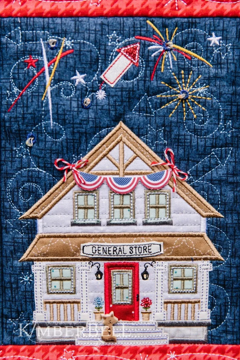Embellishment Kit for Main Street Celebration Bench Pillow