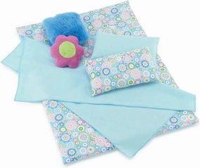 Emily Rose 18 Inch Doll 5-PC Fund Bedding Accessories Set, Reversible Baby Doll Blankets and Accessories | Fits 18" Doll Beds, Bunkbeds, Cribs, and Cradles, Designed in The USA