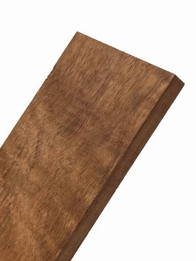 Exotic wood zone 3/4" x 6" Lumber Board - Exotic Hardwood Plank for Woodworking, DIY Projects, Cutting Boards, Wood Carvings Lumber Board (Pack of 2) (Caribbean Walnut/Tzalam, 3/4" x 6" x 30")