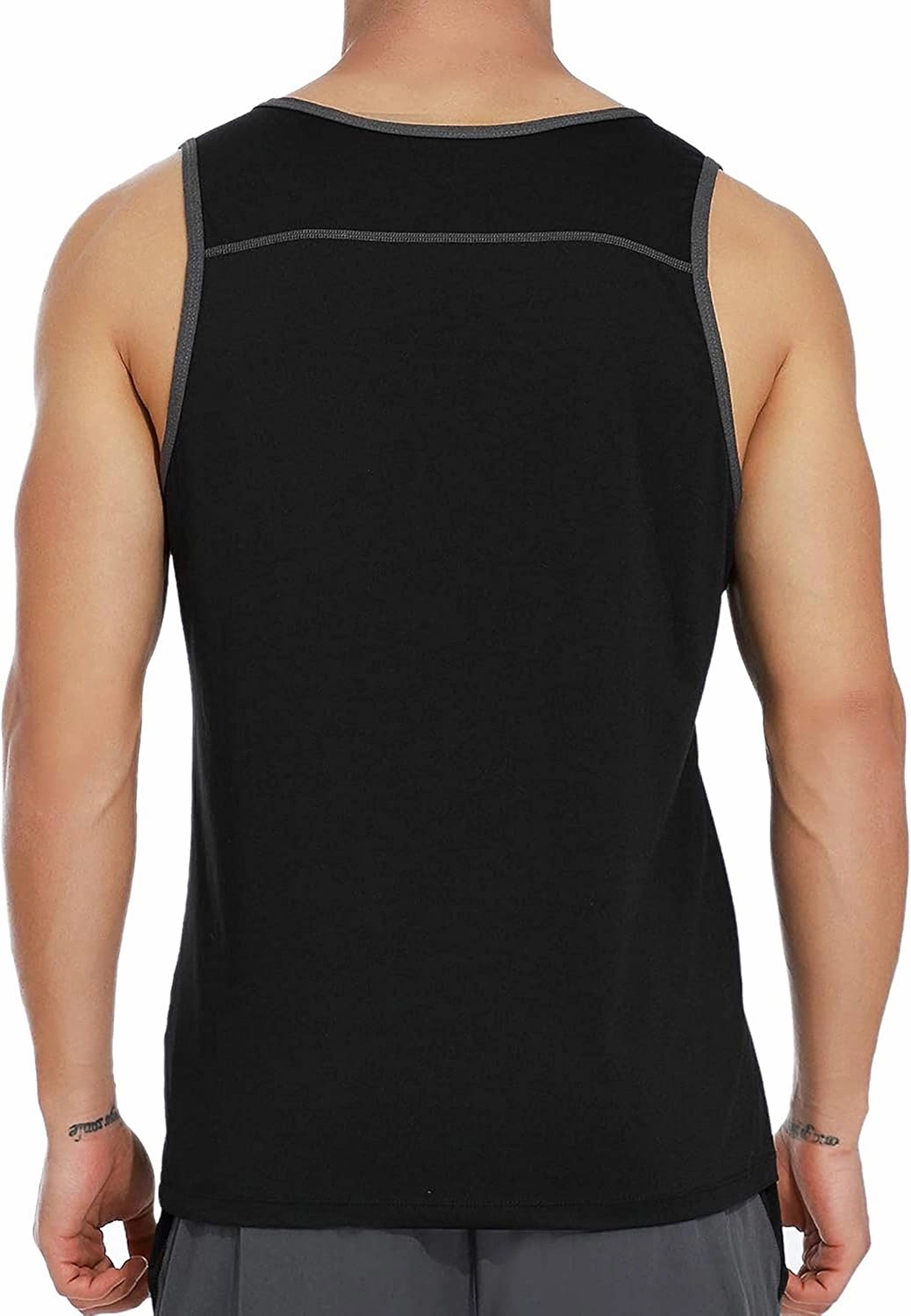 EZRUN Men's Quick Dry Sport Tank Top for Bodybuilding Gym Athletic Jogging Running,Fitness Training Workout Sleeveless Shirts