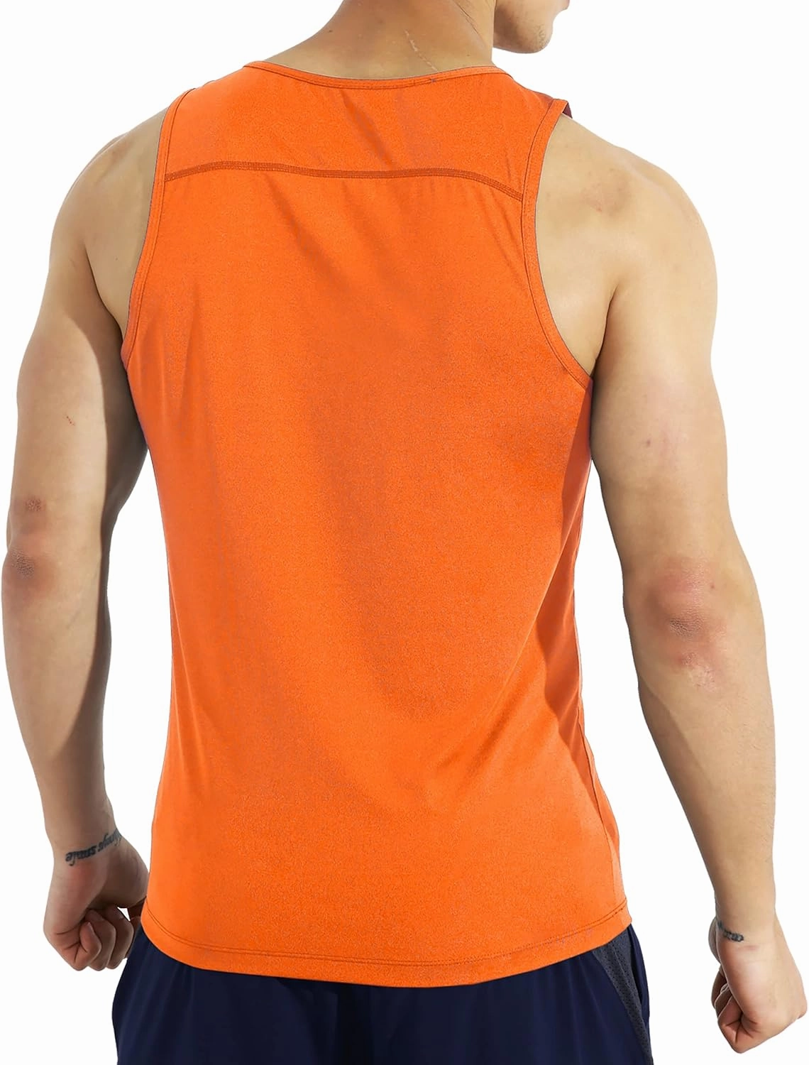 EZRUN Men's Quick Dry Sport Tank Top for Bodybuilding Gym Athletic Jogging Running,Fitness Training Workout Sleeveless Shirts