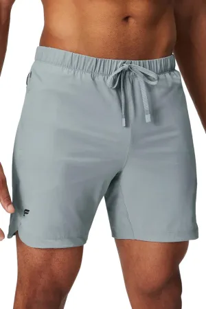 Fabletics Men's The One Short (Unlined), Training, Swimming, Lightweight, Quick-Dry, Zip Pocket, Stretch Woven