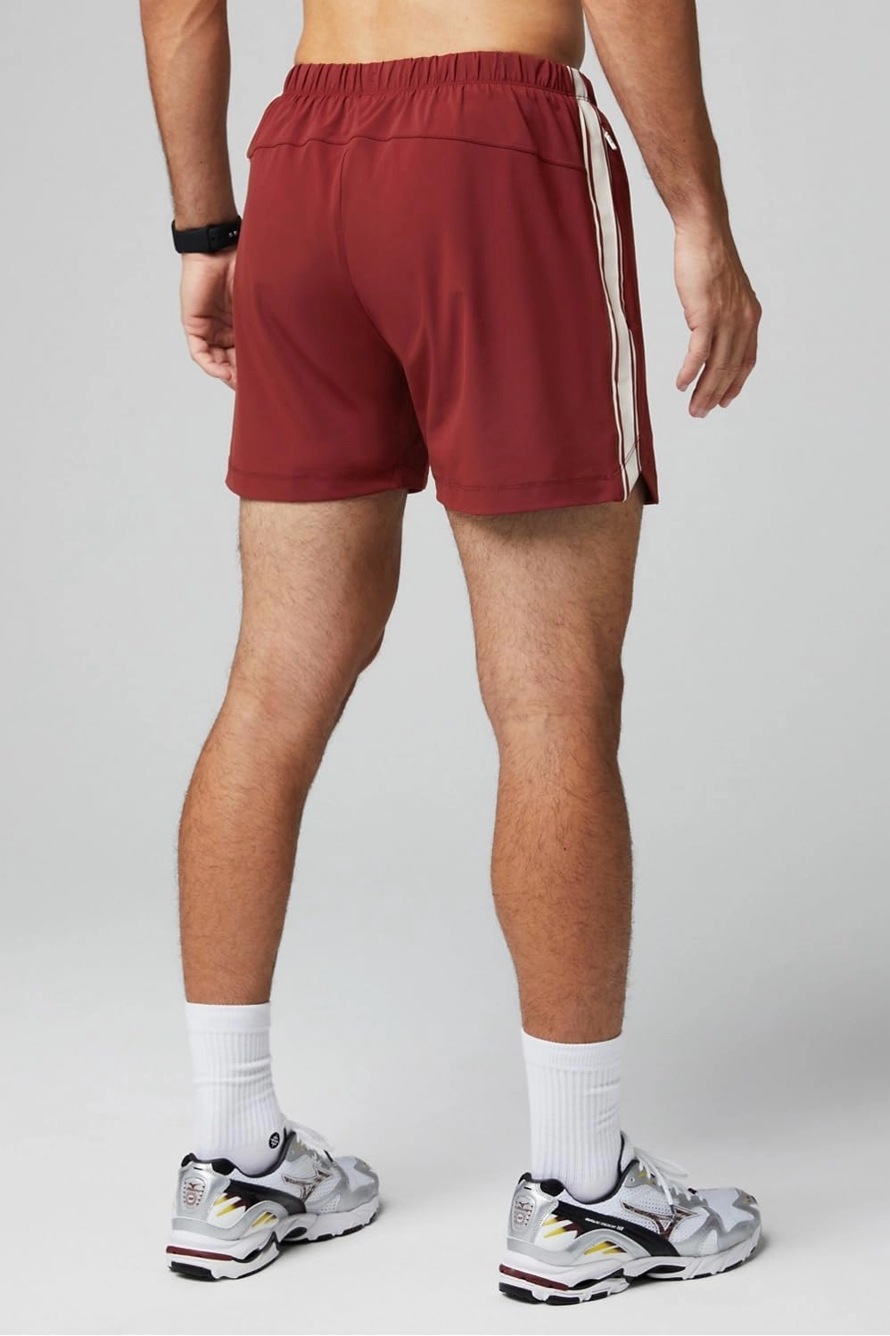 Fabletics Men's The One Short (Unlined), Training, Swimming, Lightweight, Quick-Dry, Zip Pocket, Stretch Woven