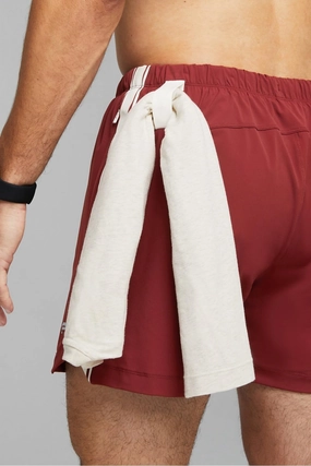 Fabletics Men's The One Short (Unlined), Training, Swimming, Lightweight, Quick-Dry, Zip Pocket, Stretch Woven