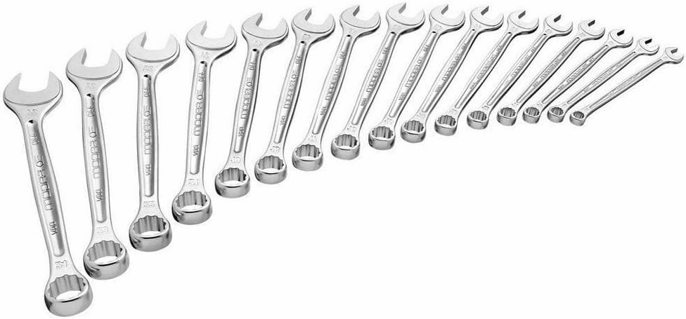 Facom - 440.JE16 Metric Combination Spanners Set - Multiple Sizes - Sturdy and Durable Material - Suitable for Professional Use - Presented in a Box