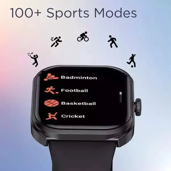 Fastrack Limitless FS2  Smartwatch (Charcoal Black)