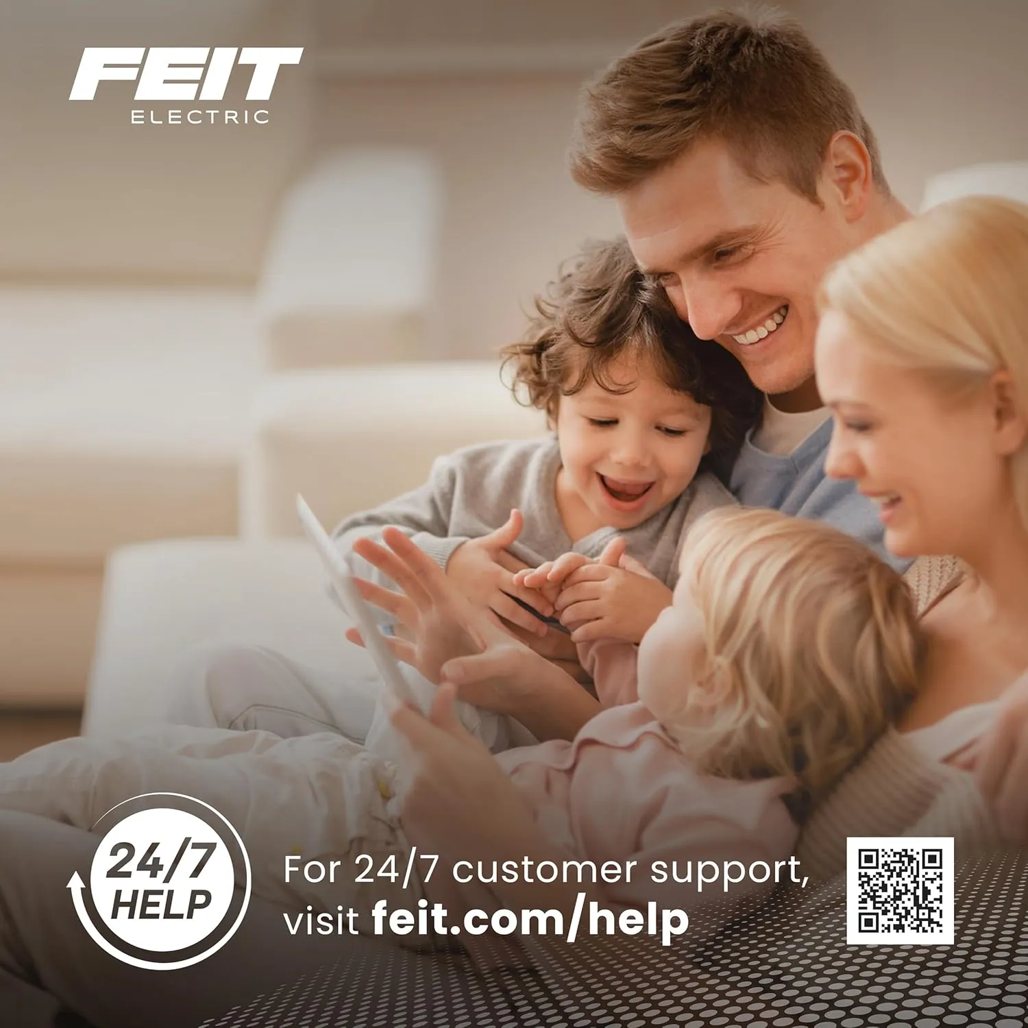 Feit Electric CAM/WM/WiFi 1080p HD Outdoor WiFi Smart Home Security Camera with Night Vision
