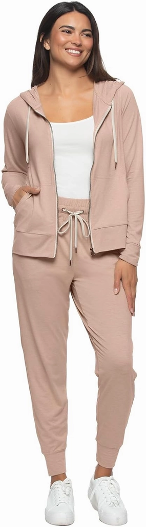 Felina Lightweight Zip Hoodie and Jogger Set