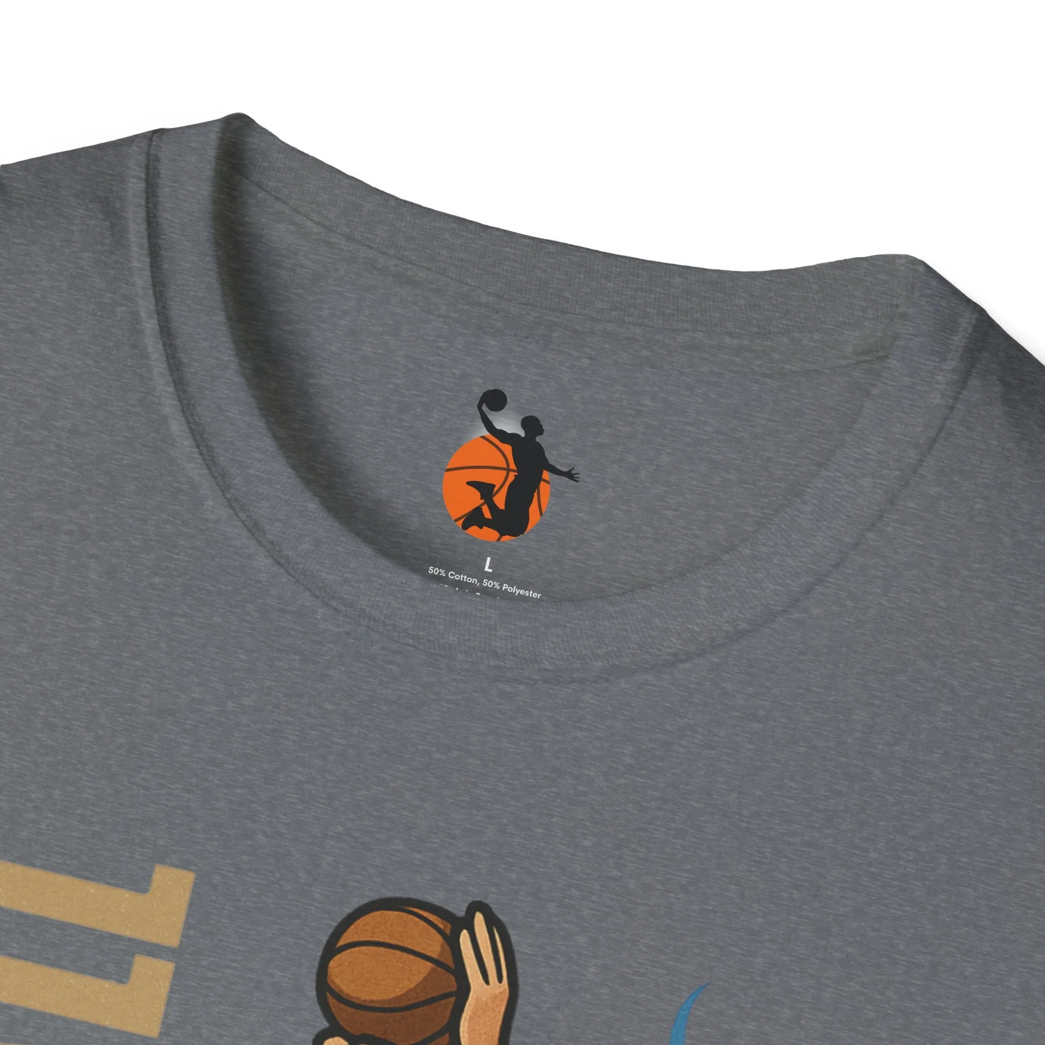 Fire in Form – Cotton Basketball T-Shirts for Men
