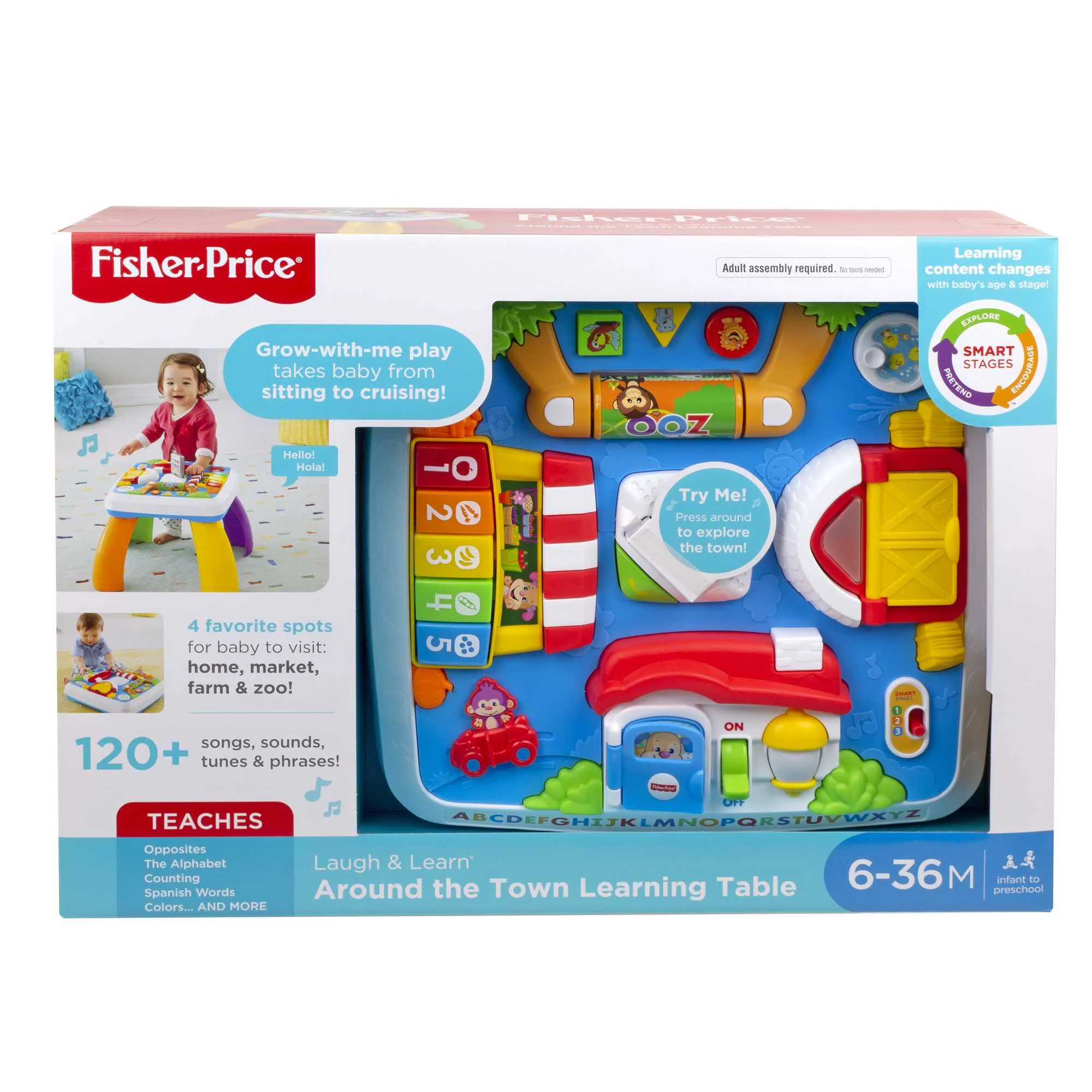 Fisher-Price Laugh & Learn Around the Town Learning Table