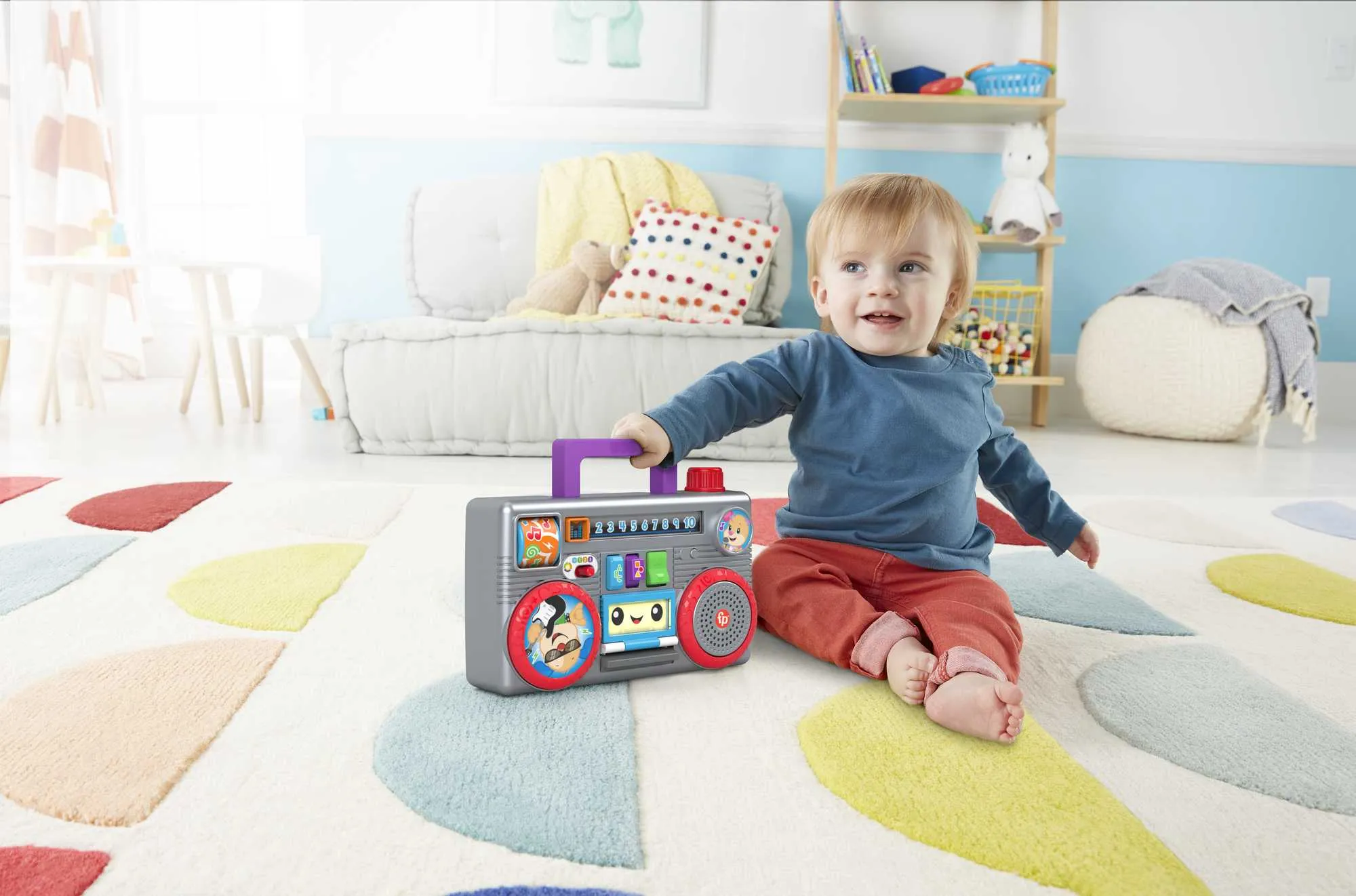 Fisher-Price Laugh & Learn Busy Boombox