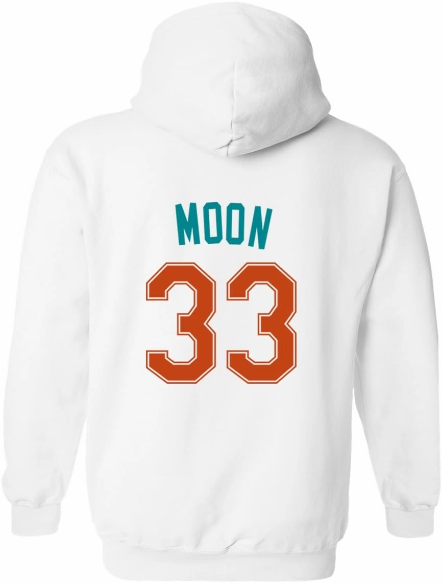 Flint Tropics Jackie Moon 33 Semi Pro Basketball Men's Hoodie Sweatshirt
