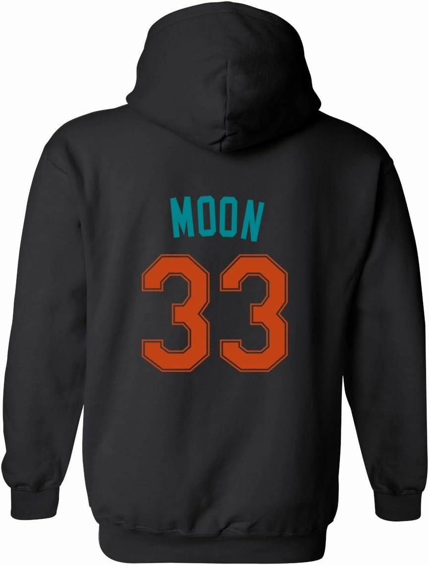 Flint Tropics Jackie Moon 33 Semi Pro Basketball Men's Hoodie Sweatshirt