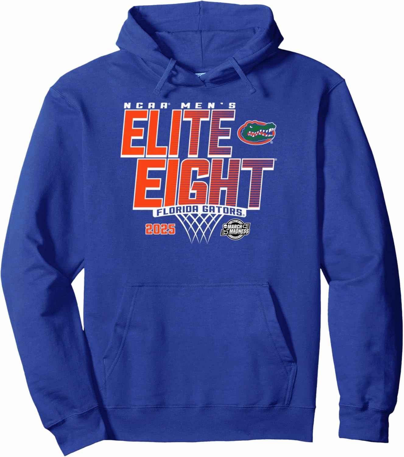 Florida Gators Elite 8 2025 Men's Basketball Dunk Pullover Hoodie