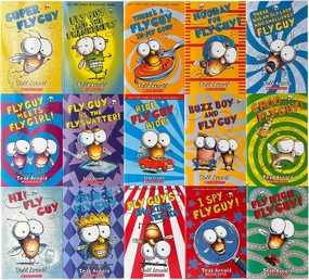 Fly Guy 15 Books Complete Series Collection Pack Set, 1-15 Books of Boxed Set